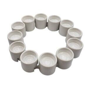 IKEA Tealight Holders White Linking Original Box Full Set of 12